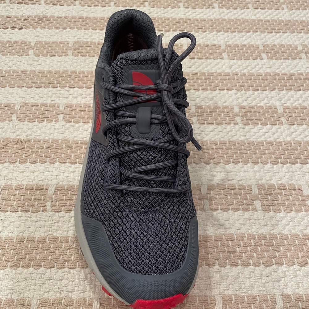 The North Face Women's Gray and Coral Athletic Shoes - Picture 4 of 4